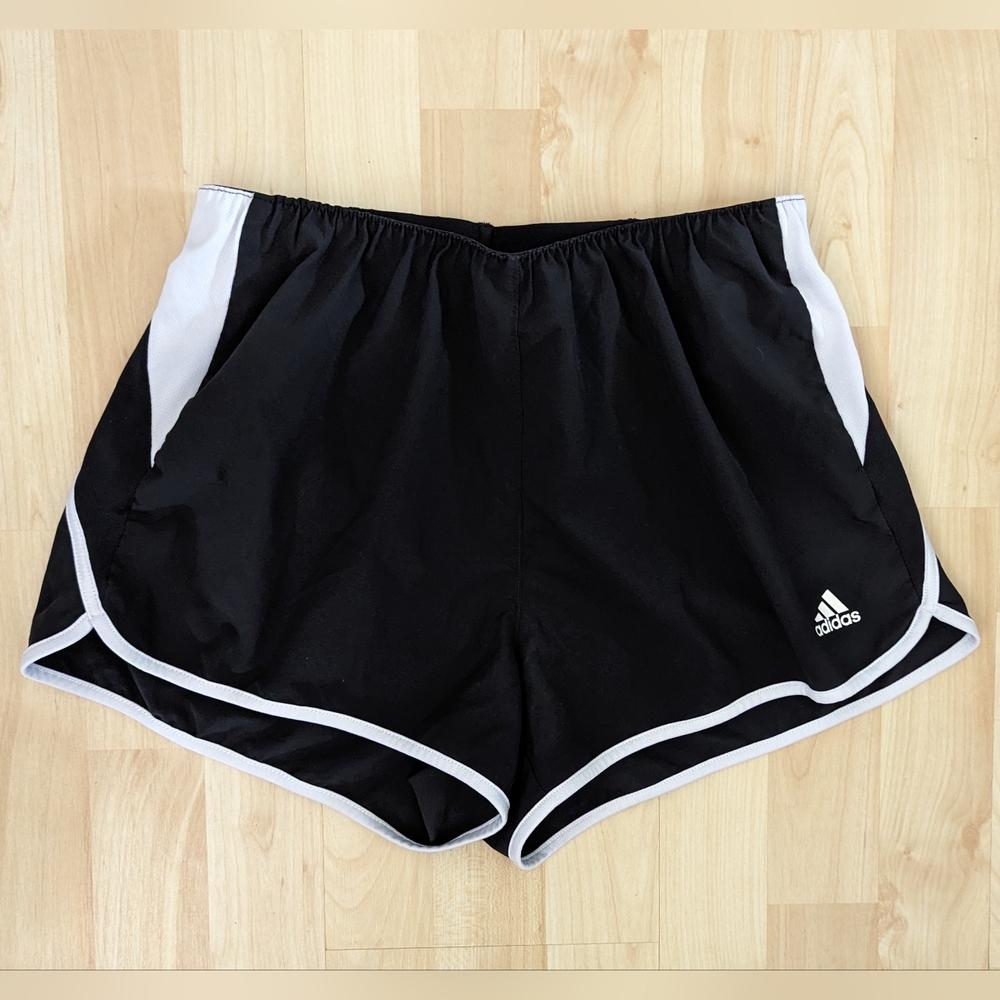 Adidas Climalite Climacool Black And White Shorts Size Small